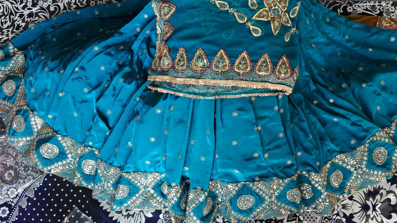 Most demanding lahnga set wo bhi bilkul reasonable price me order no 8607929848 plz subscribe &share