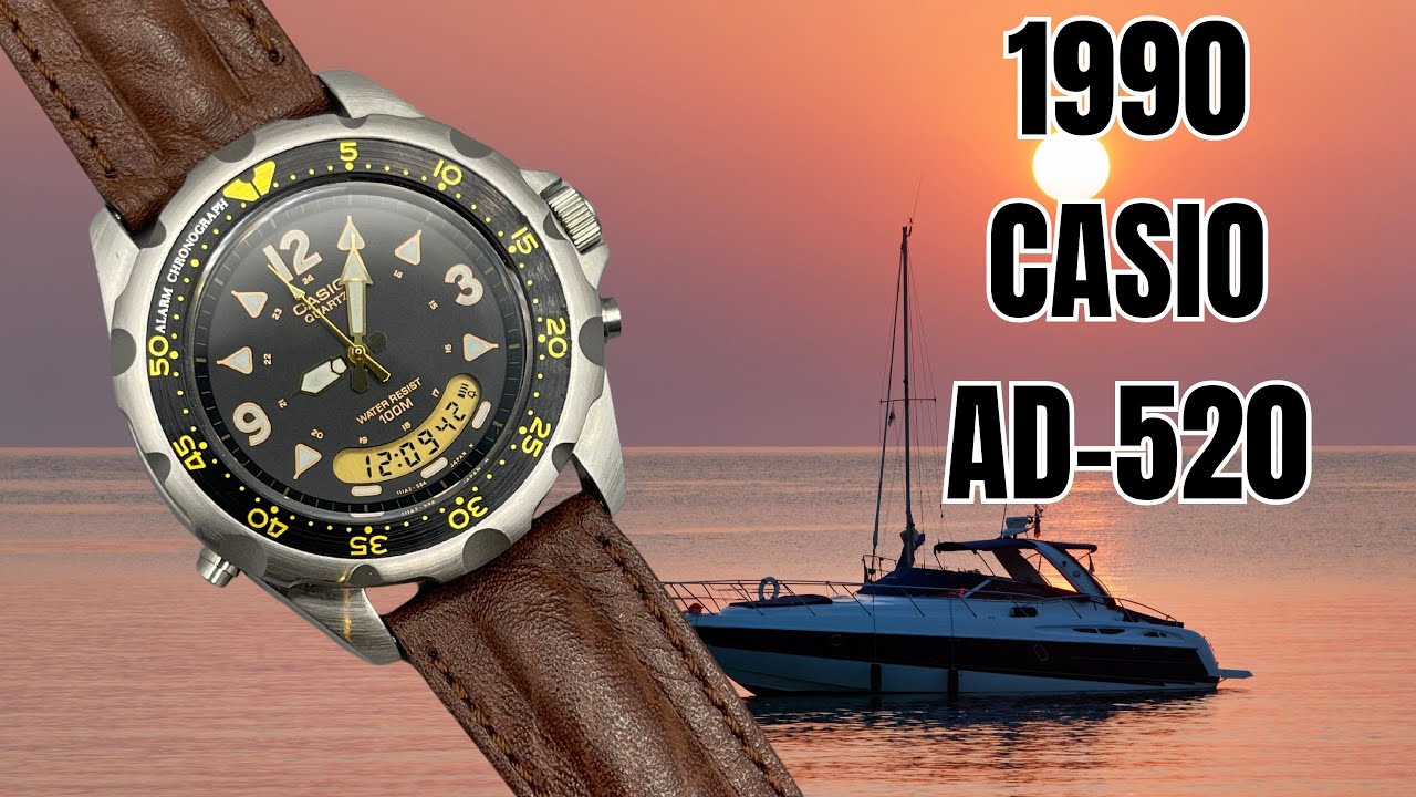 A rare casio AD-520 from 1990