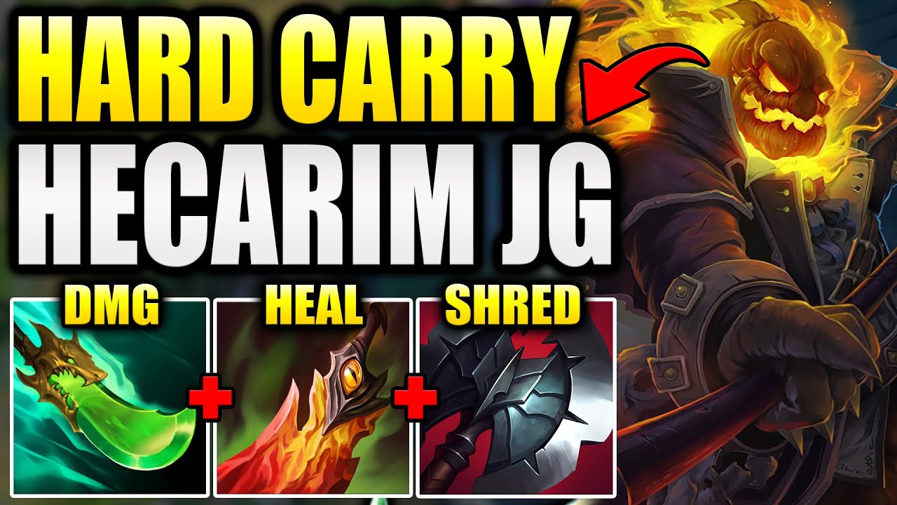 How to HARD CARRY Solo Q With HECARIM JUNGLE &mdash; Even When Early Invaded