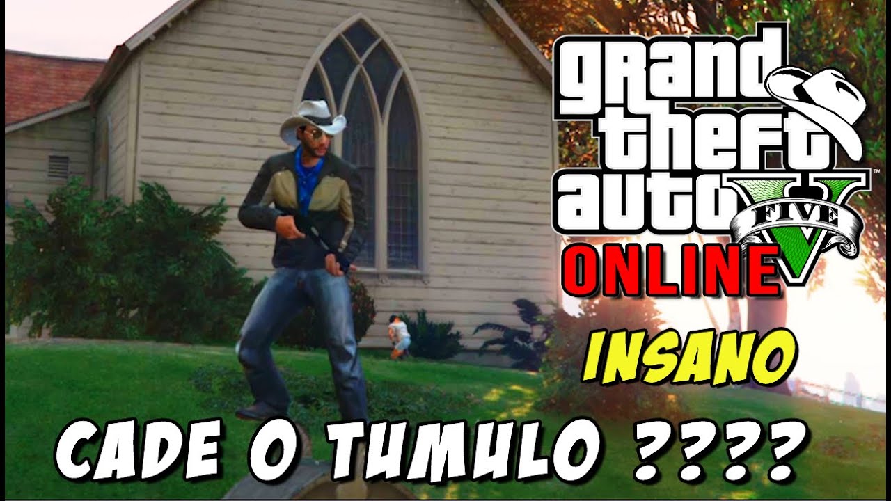 GTA 5 Online (PS4) - Bug na delegacia e Túmulo misterioso, CADÊ ?