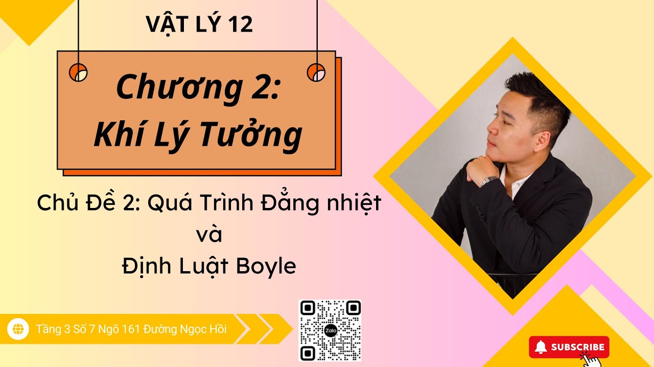 [VẬT LÝ 12] CHƯƠNG II: Khí Lý Tưởng| Chủ Đề 2: Quá Trình Đẳng Nhiệt và Định Luật Boyle