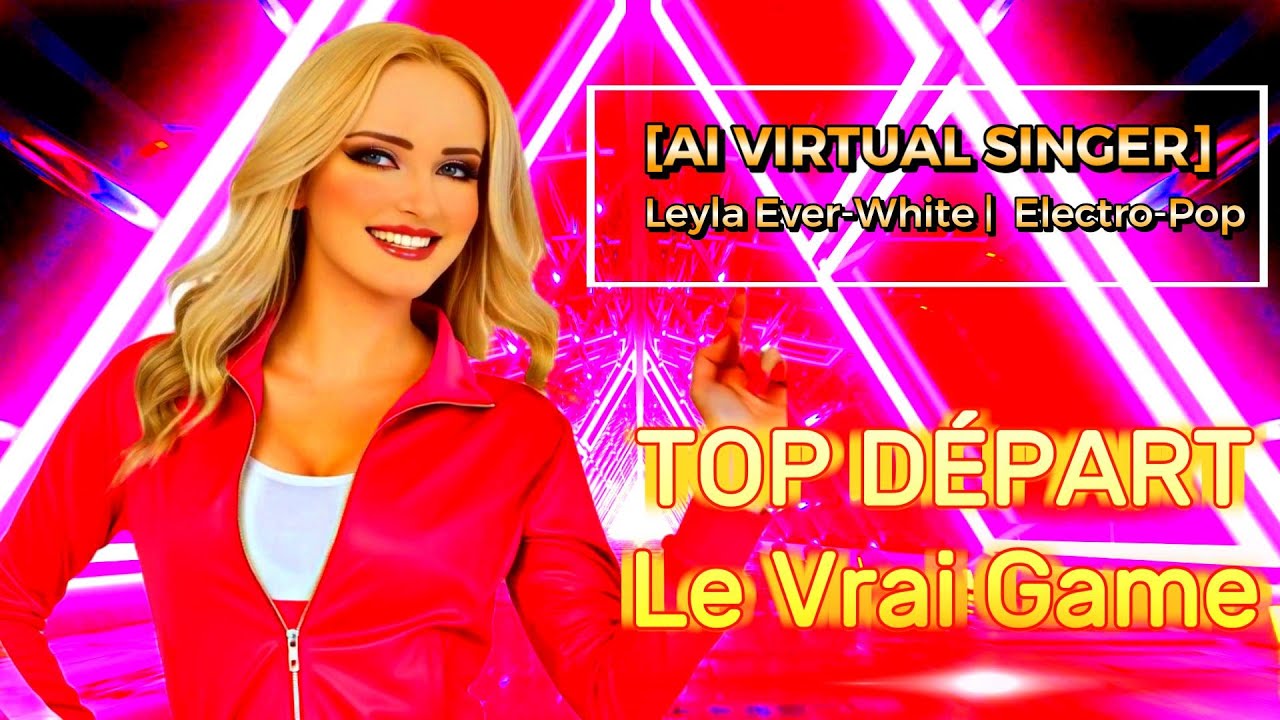 Leyla Ever-White- Top D&eacute;part Le Vrai Game (French Electro-Pop) 🤖🚀