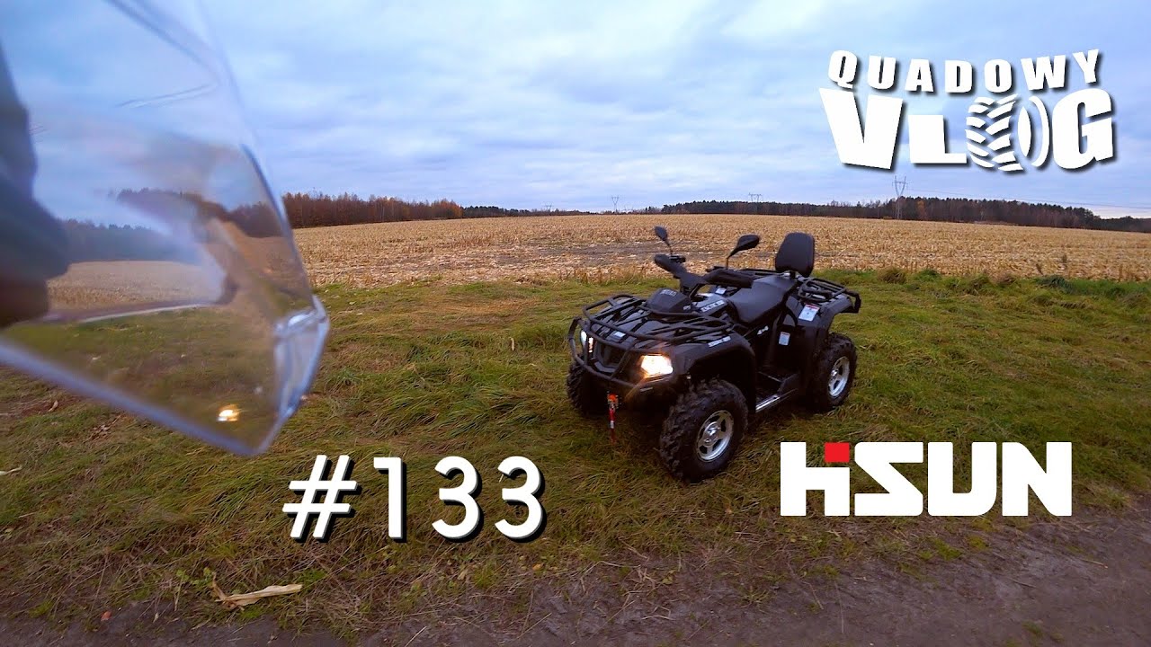 #133 - HISUN Tactic 550 EPS, szczeg&oacute;łowa prezentacja, testy po modyfikacji (quad vlog pl)
