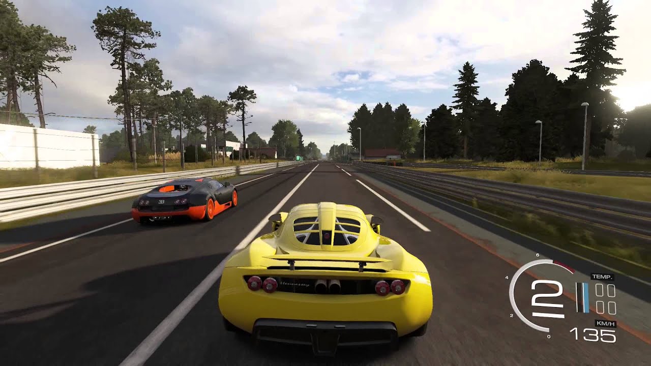 Forza Motorsport 5 Hennessey Venom GT vs Bugatti Veyron Super Sport