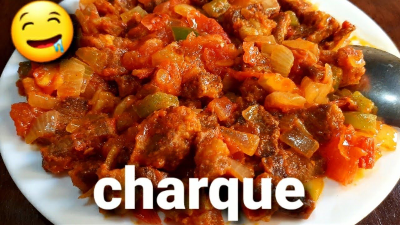 CHARQUE COM VERDURAS