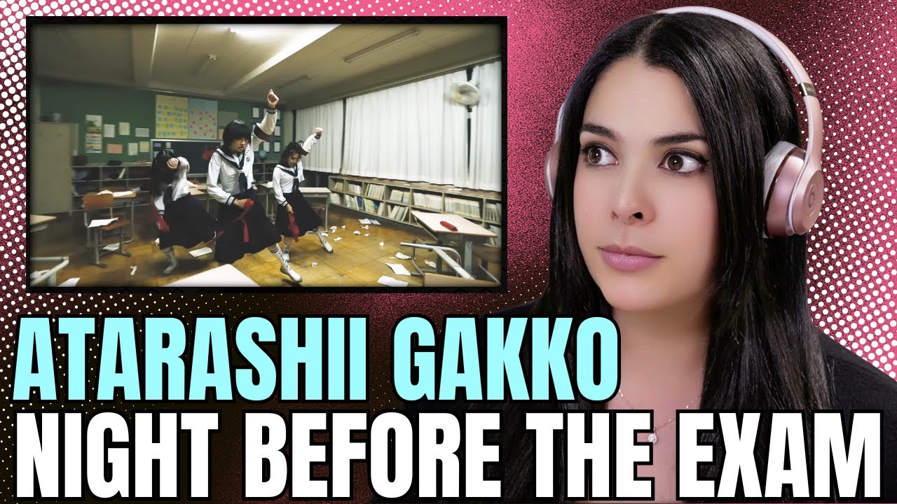 🎓 ATARASHII GAKKO Night Before the Exam Reaction | HOW DO THEY DO THIS IN ONE TAKE?!
