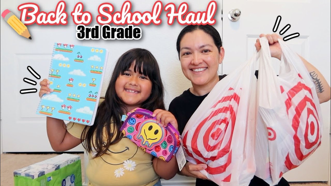 2023 BACK TO SCHOOL HAUL🎒! 3rd Grade School Supplies