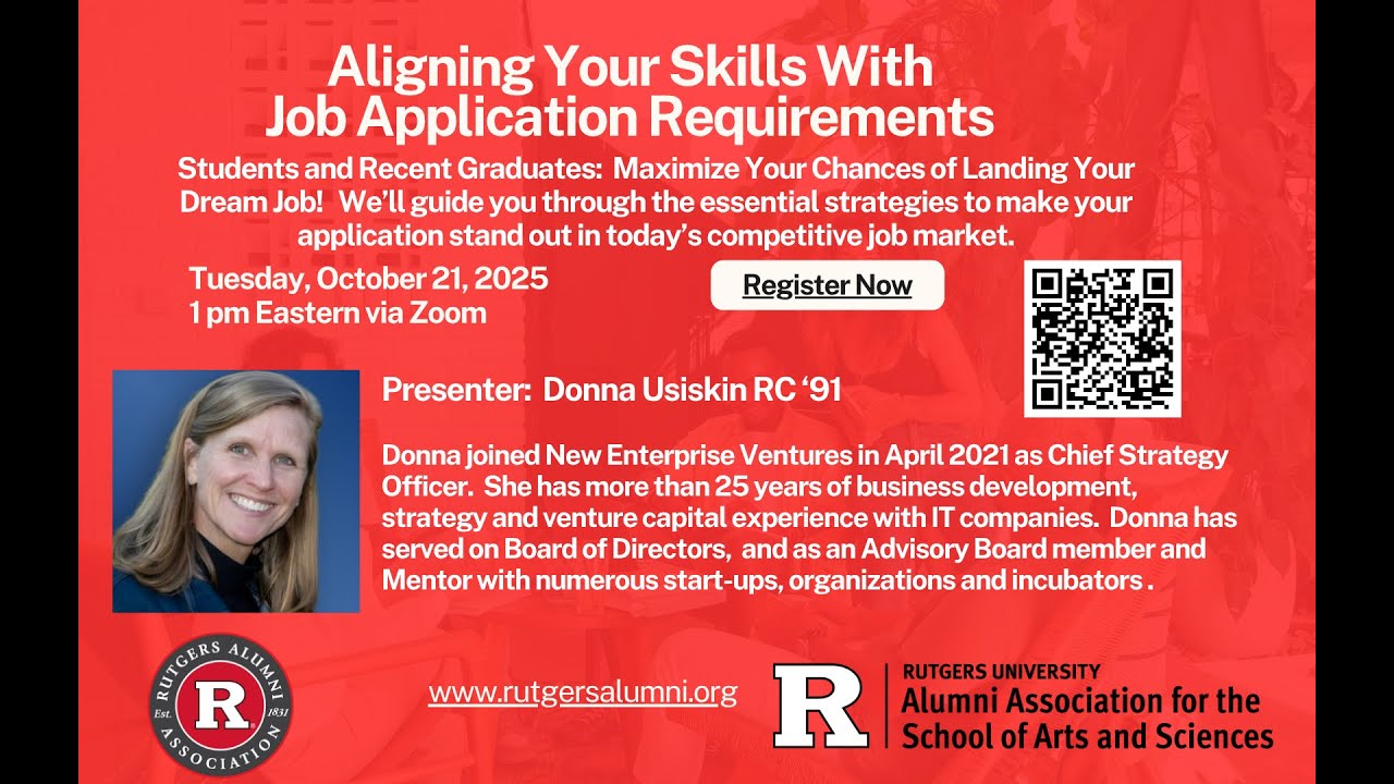 Aligning Your Skills With Job Application Requirements