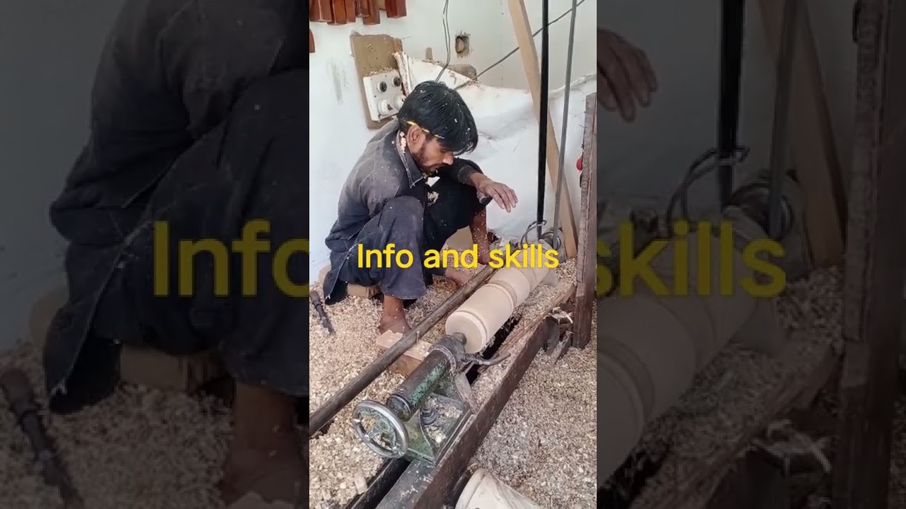 wood work|| wooden turning machine work||  #shorts #amzing work