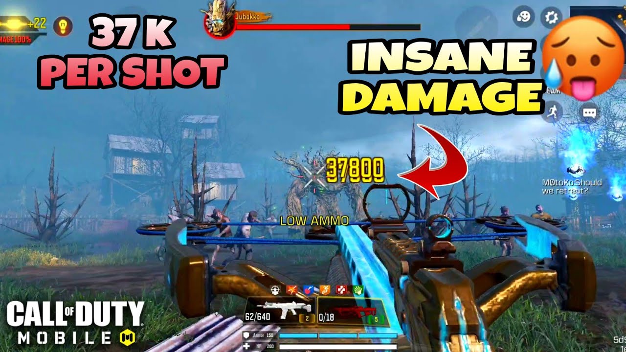 Crossbow is the META Weapon in Classic Zombies CODM 🥵