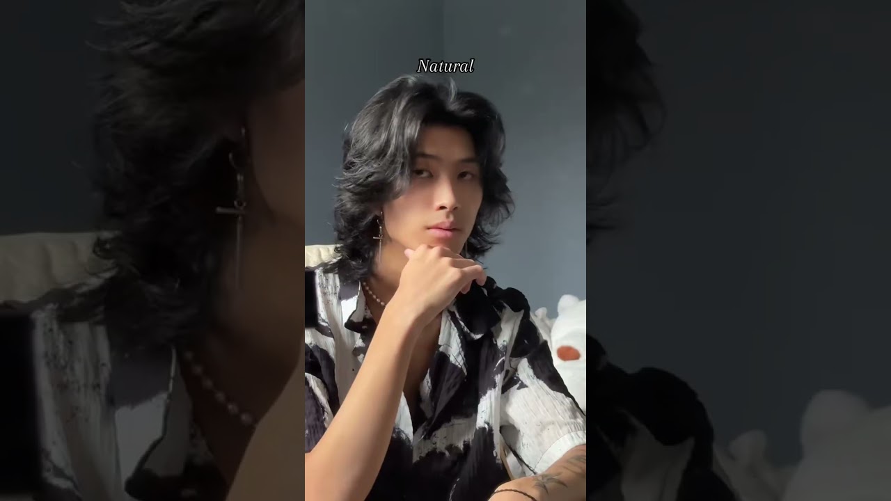 The half bun hits so hard 😭 #hairstyle #asian #kpop #crush