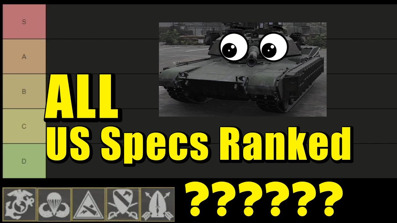 Which US Specialization is Best?? -Broken Arrow Guide