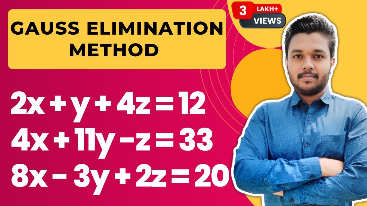Метод исключения Гаусса | Система уравнений | Инженерная математика | Mathspedia |