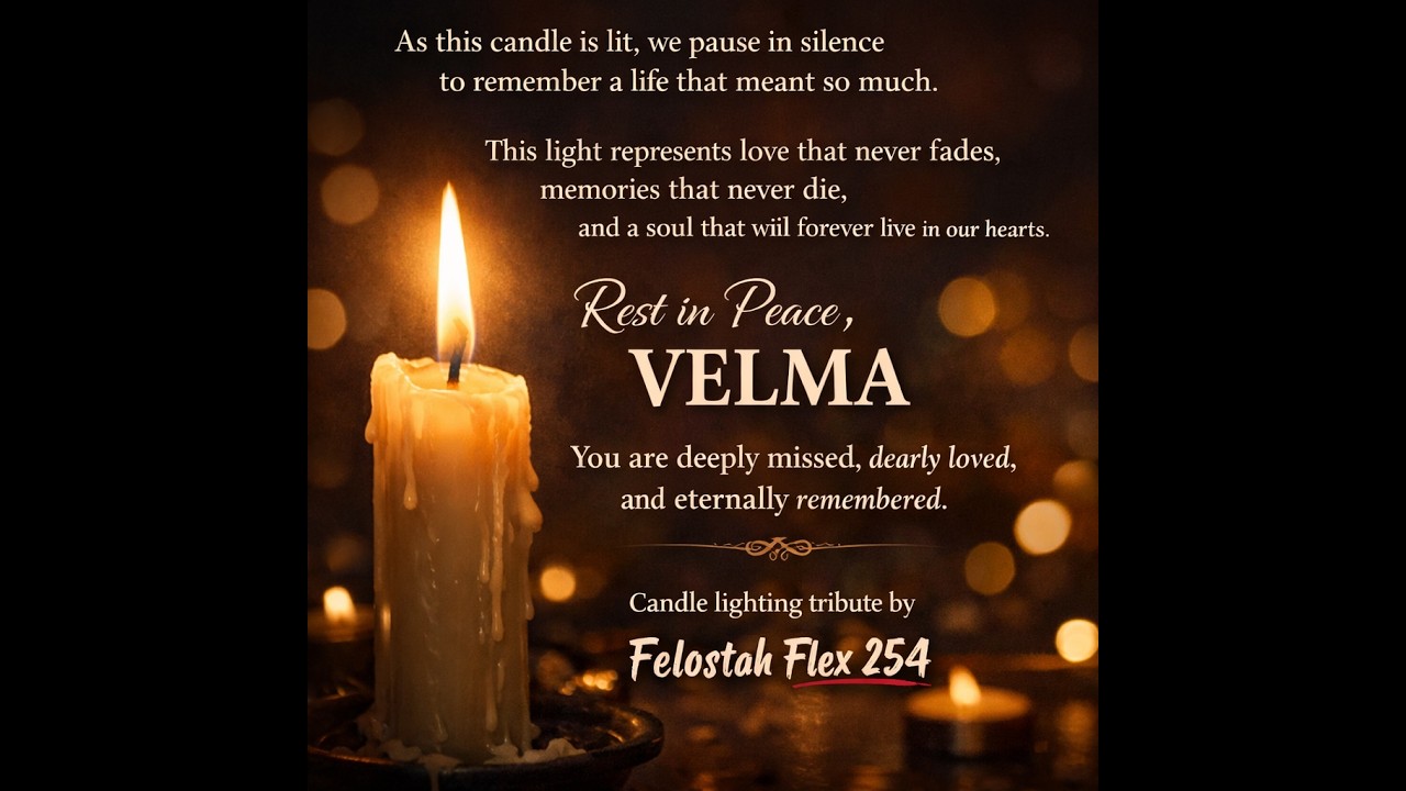 FELOSTAH FLEX 254 TRIBUTEVSONG FOR VELMA BARASA #felostahflex254  #rip  #velmabarasa