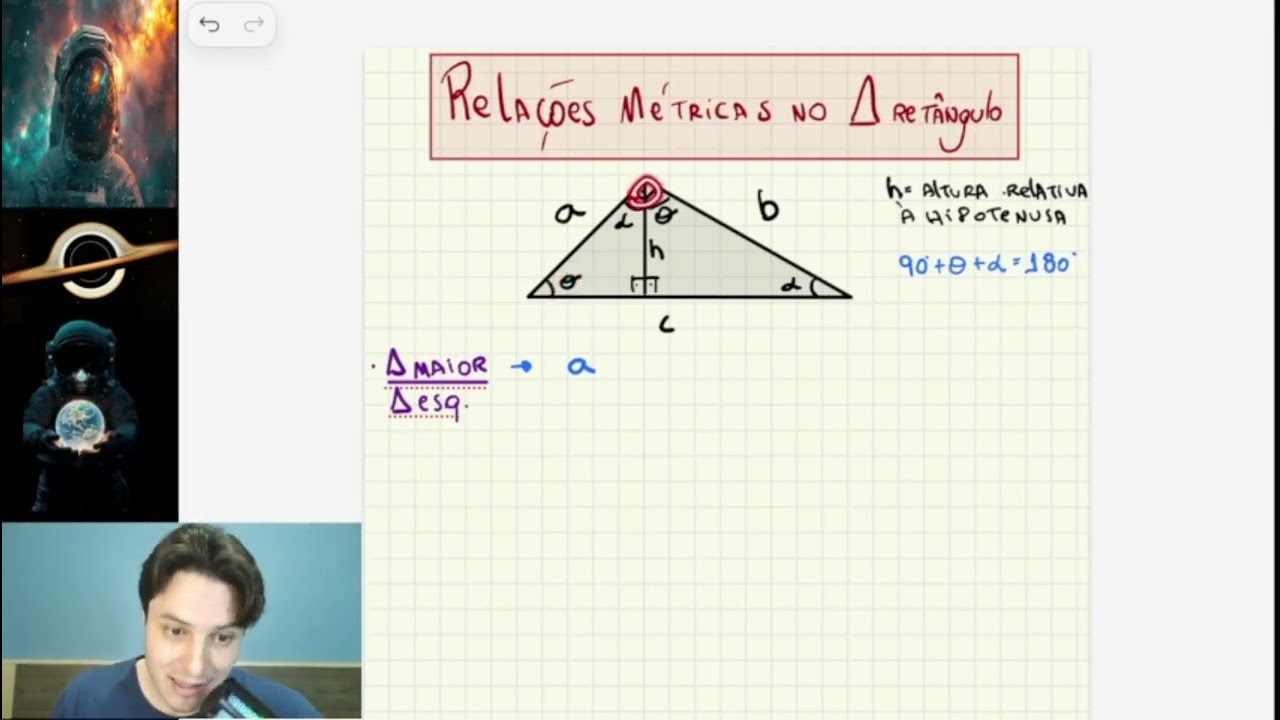 Relações métricas no triângulo retângulo