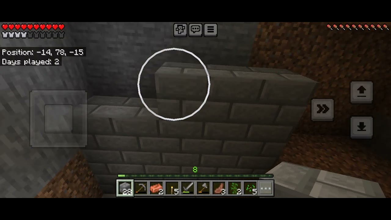I Built an Underground Cave Base 😱 | Minecraft Survival Day 2–4