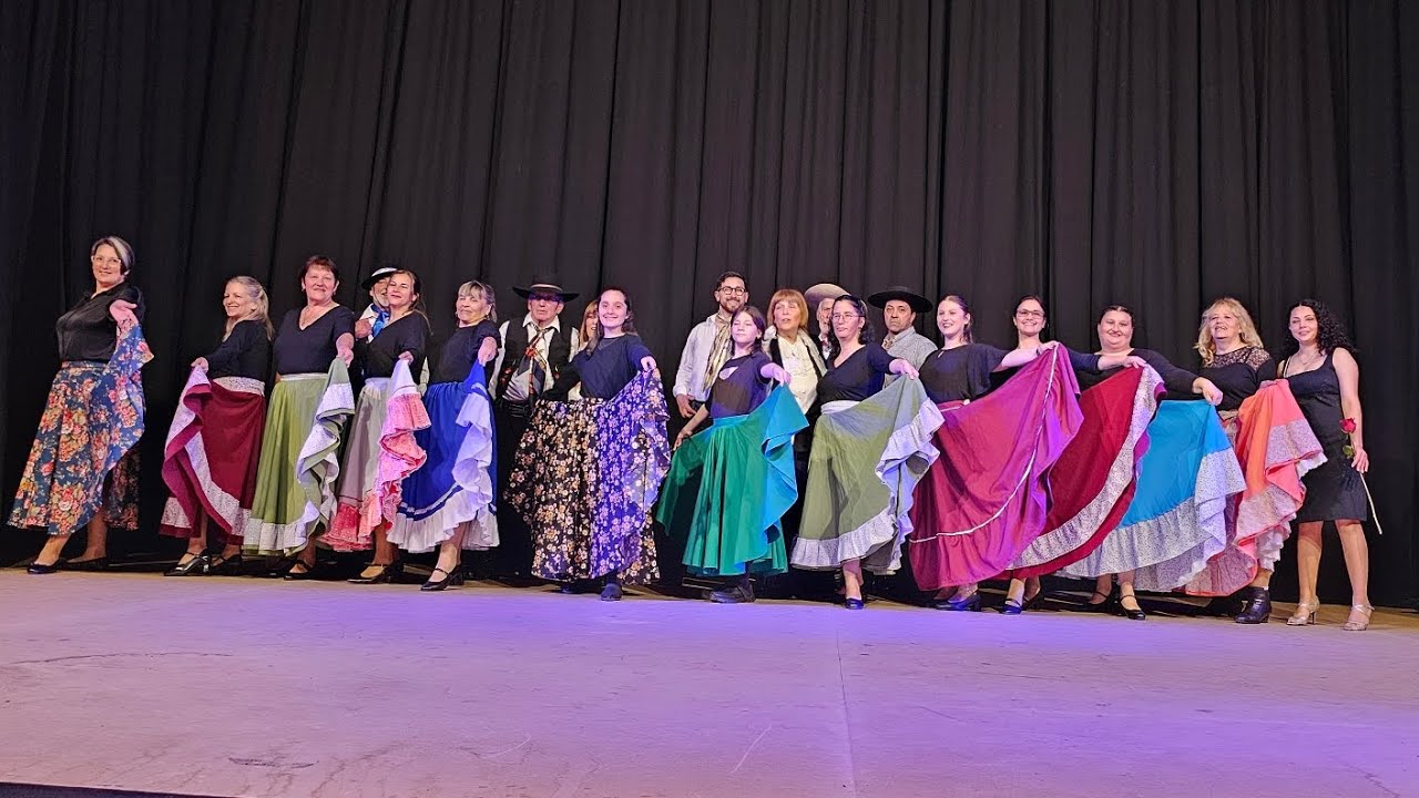 Media Caña, Gato, Refalosa y firmeza. Grupo folklorico de Canelones