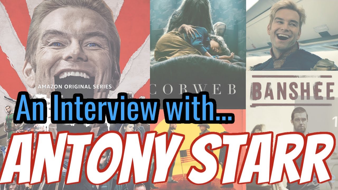 Interview with Antony Starr (The Boys Season 3, Gutterbee and More!)