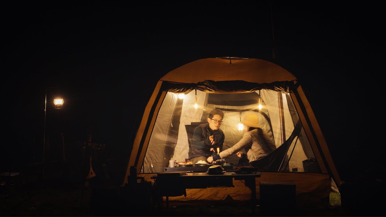 Camping in Freezing -8°C | Delicious Sukiyaki | Naturehike Dune 10.9 Hot Tent | UK Camping | Ep 10