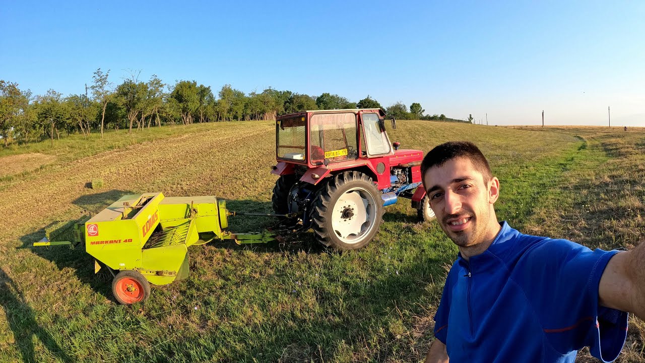 Am CĂRAT SINGUR toți BALOȚII de lucernă /  A-lll-A COASĂ de LUCERNĂ! #tractorvlog