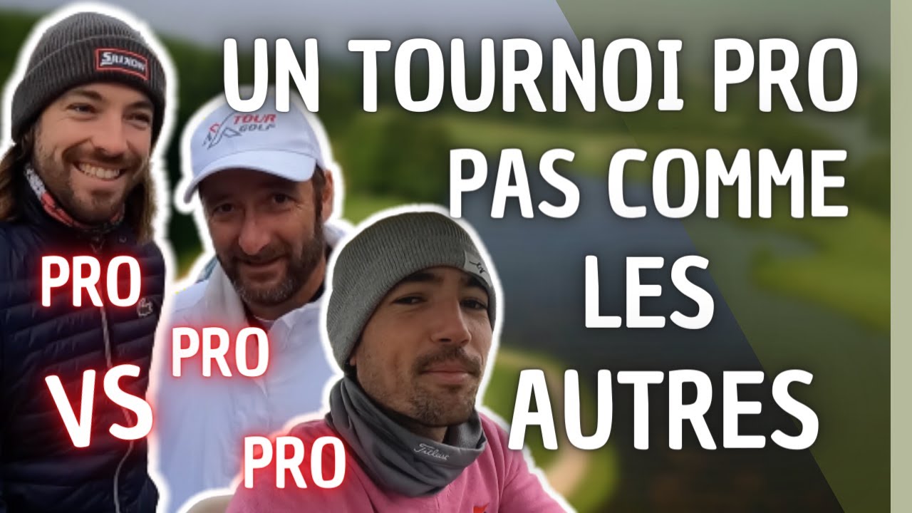 JE JOUE UN TOURNOI DE GOLF PRO PAS COMME LES AUTRES - Triangulaire PGA J1 - 