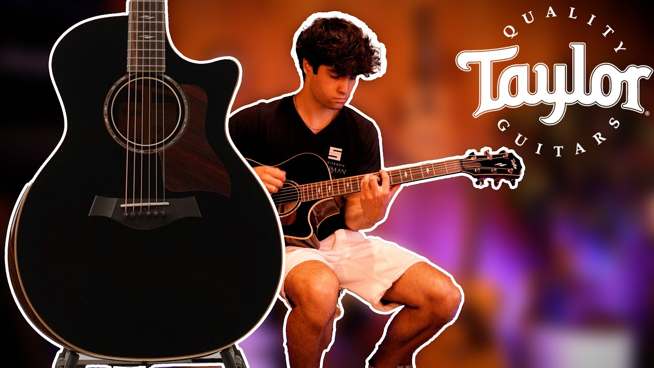 Taylor 814ce Blacktop Special Edition DEMO | Muziekhuis Souman