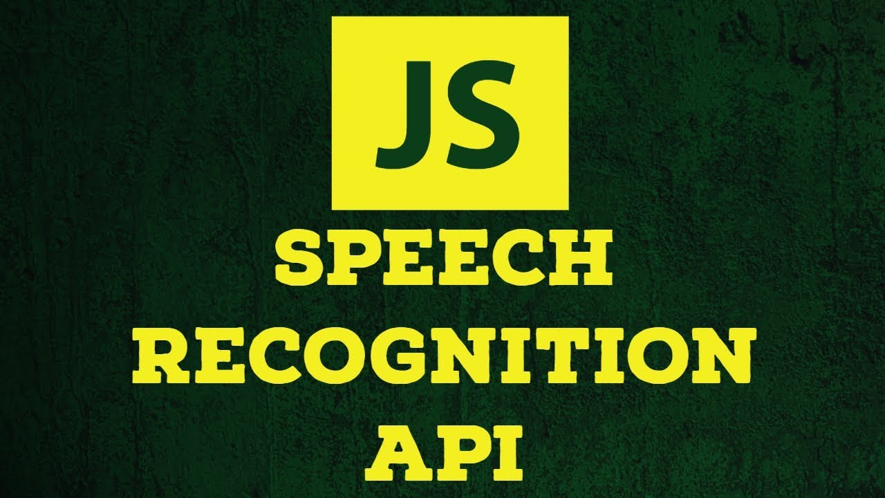Распознавание речи в JavaScript с примером кода