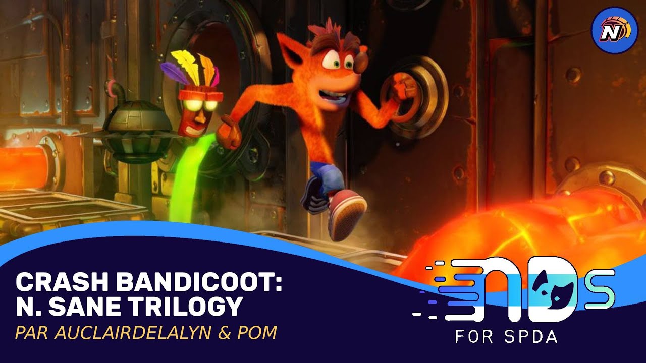 Crash Bandicoot 1 (N. Sane Trilogy): Bingo Blackout Coop par auclairdelalyn & Pom [Nitro Days SPDA]