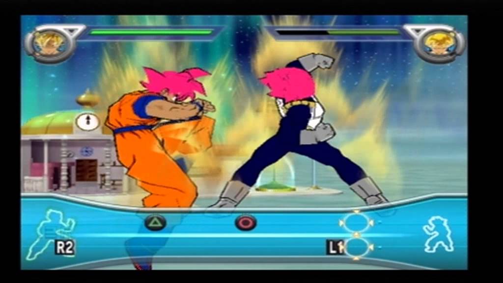 Super Saiyan God Goku and Vegeta: Time Chamber Training | Chaospunishment