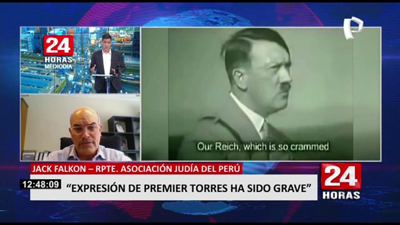Asoc. de Judíos del Perú: “lo grave es que los jóvenes crean que Hitler es un referente”