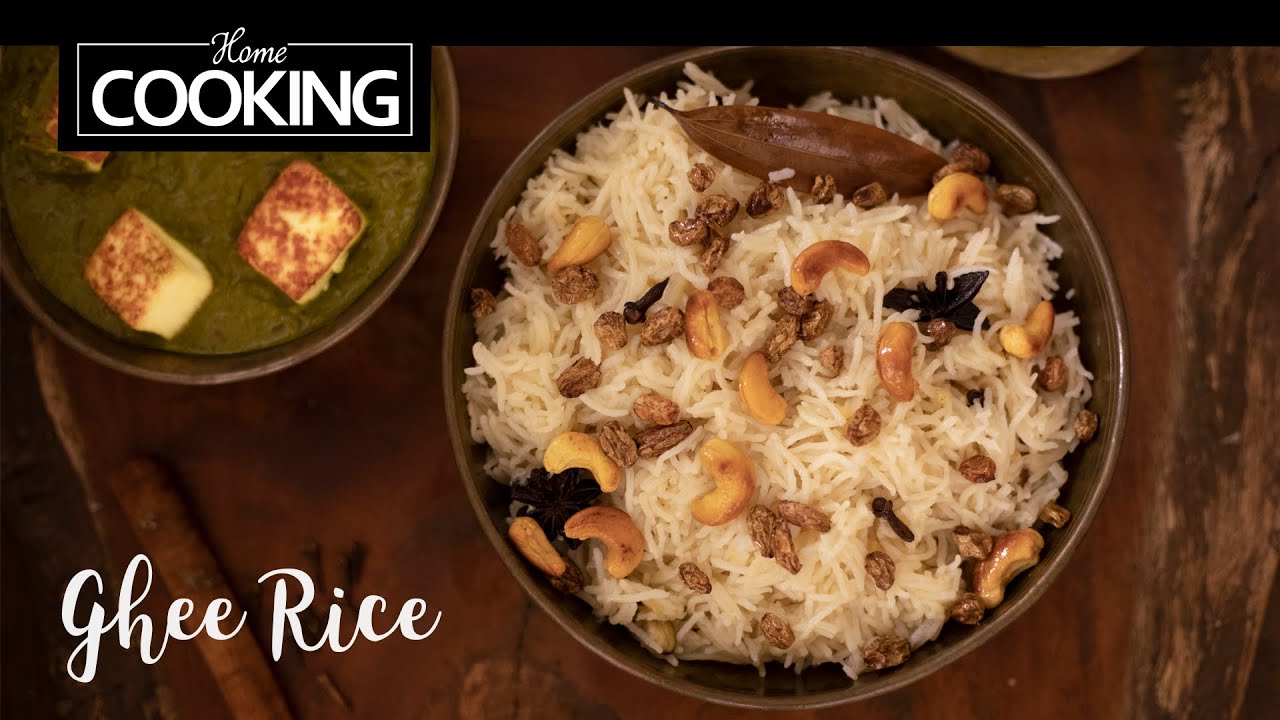 Ghee Rice | Rice Recipes | Pulao Recipes | ghee Bhat | Lunch Recipes | neychoru