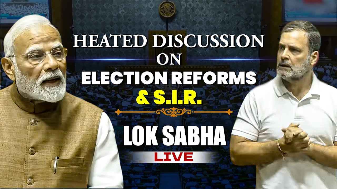 Heated discussion on Election Reforms & S.I.R. in Lok Sabha | Parliament Winter Session