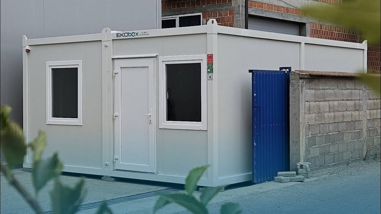 EKOBOX KONTEJNERI - MONTAŽA DVA MODULA