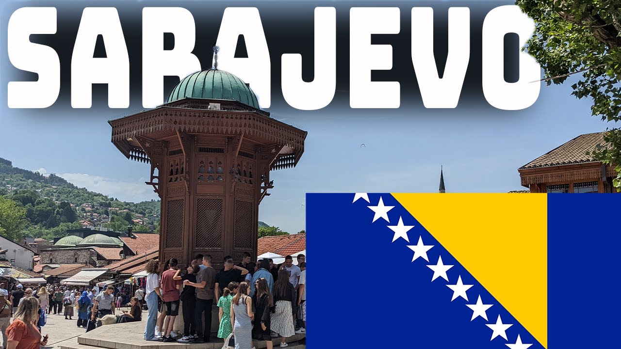 EXPLORING OLD TOWN SARAJEVO (BAŠČARŠIJA)-AMAZING MARKETS!