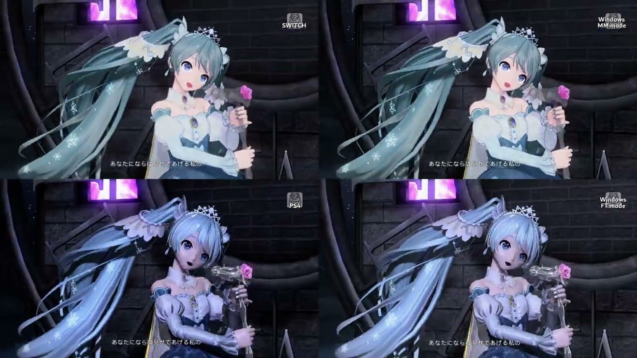 初音ミク Project DIVA PV比較2022 ロミオとシンデレラ