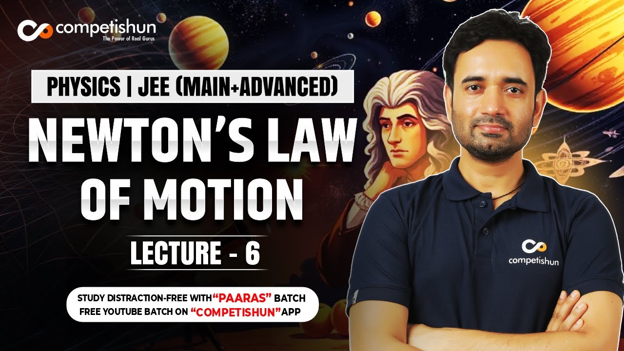6 Laws of Motion | Wedge constraint | Spring force | NLM | IIT JEE main advanced