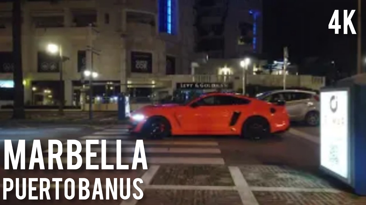 puerto banus por la noche (marbella) (4k) (14 de febrero de 2026)