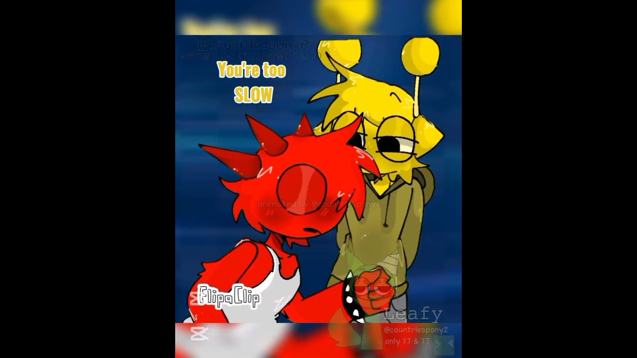 Your too slow| remake #fpyシ #animation #sprunki #sprunkiincredibox #yourtooslow #trend #flipaclip
