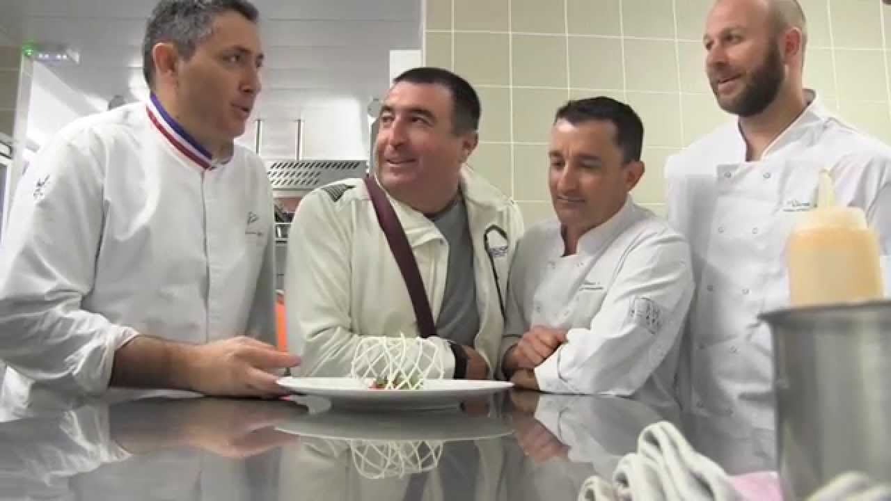 Les cuisiniers du CHU s'embrigadent chez Jérôme Nutile