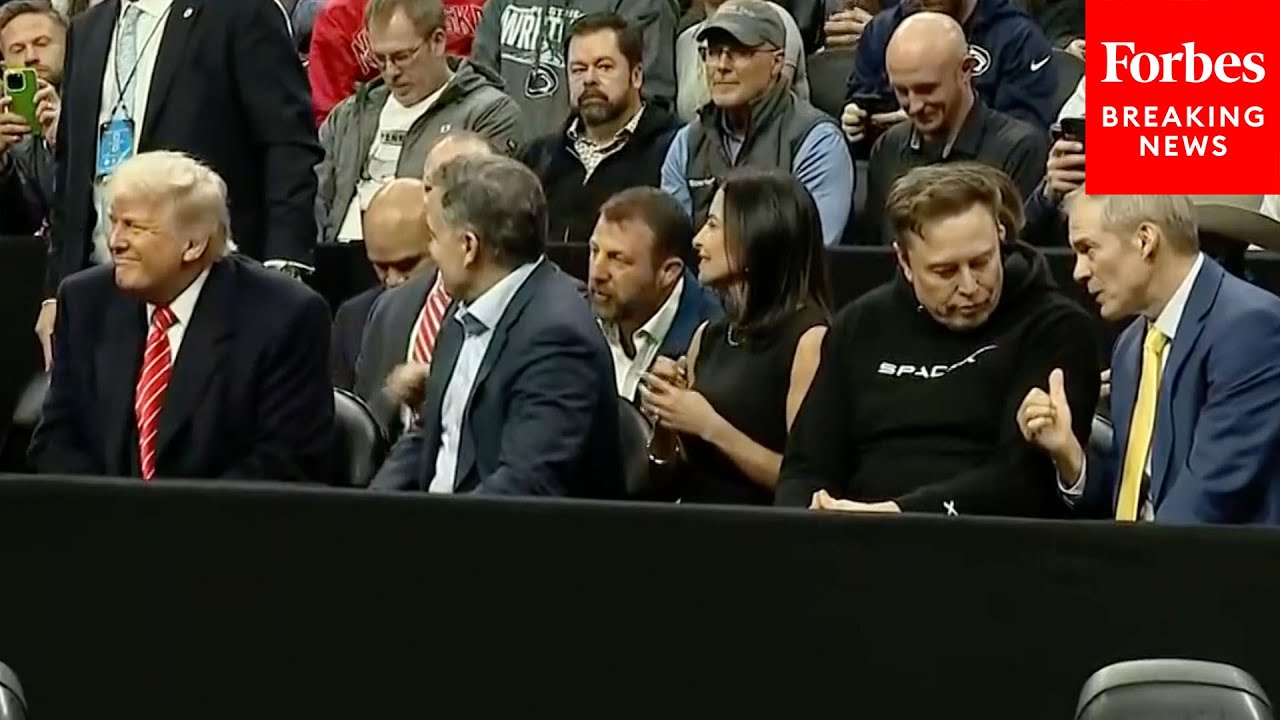 WATCH: Trump Attends 2025 NCAA Division I Men’s Wrestling Championship In Philadelphia, PA