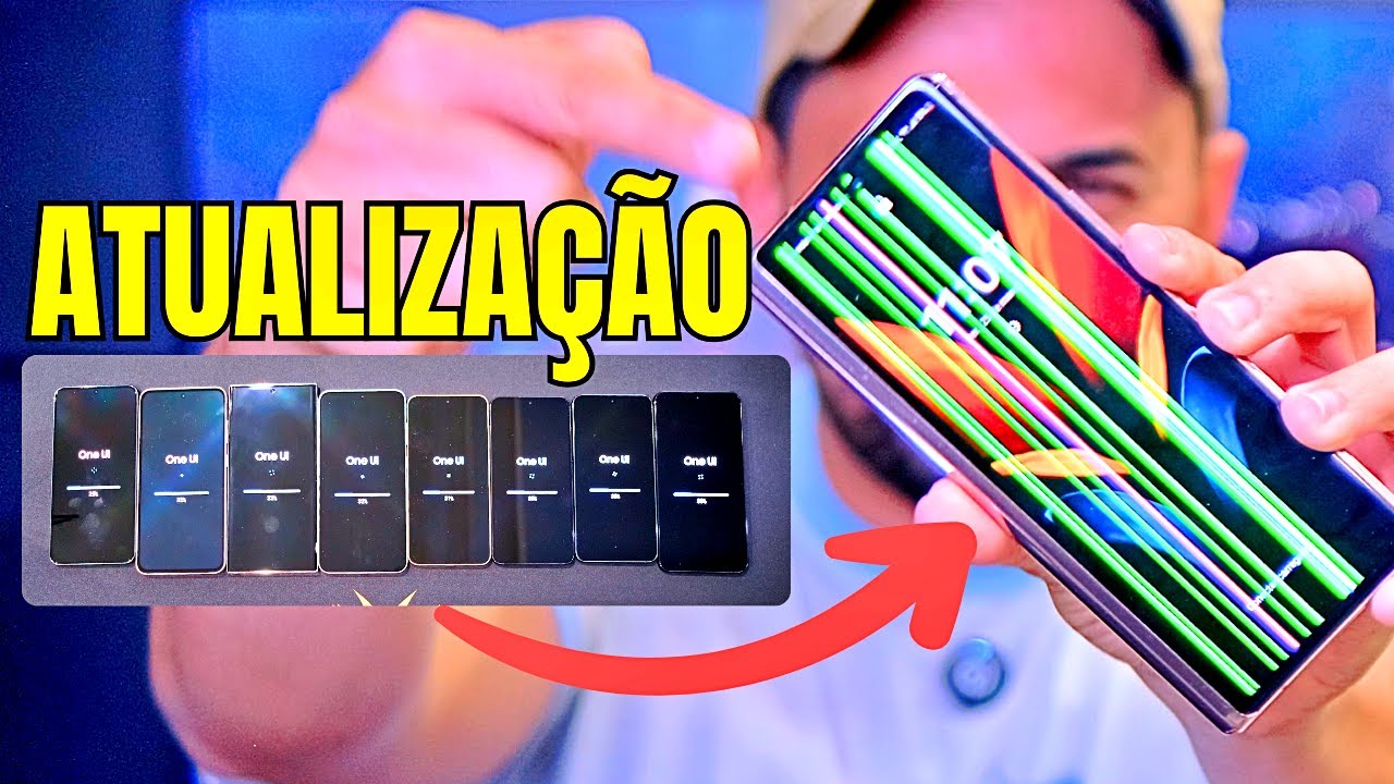LINHA VERDE DA MORTE APÓS ATUALIZAR CELULARES SAMSUNG? 😱