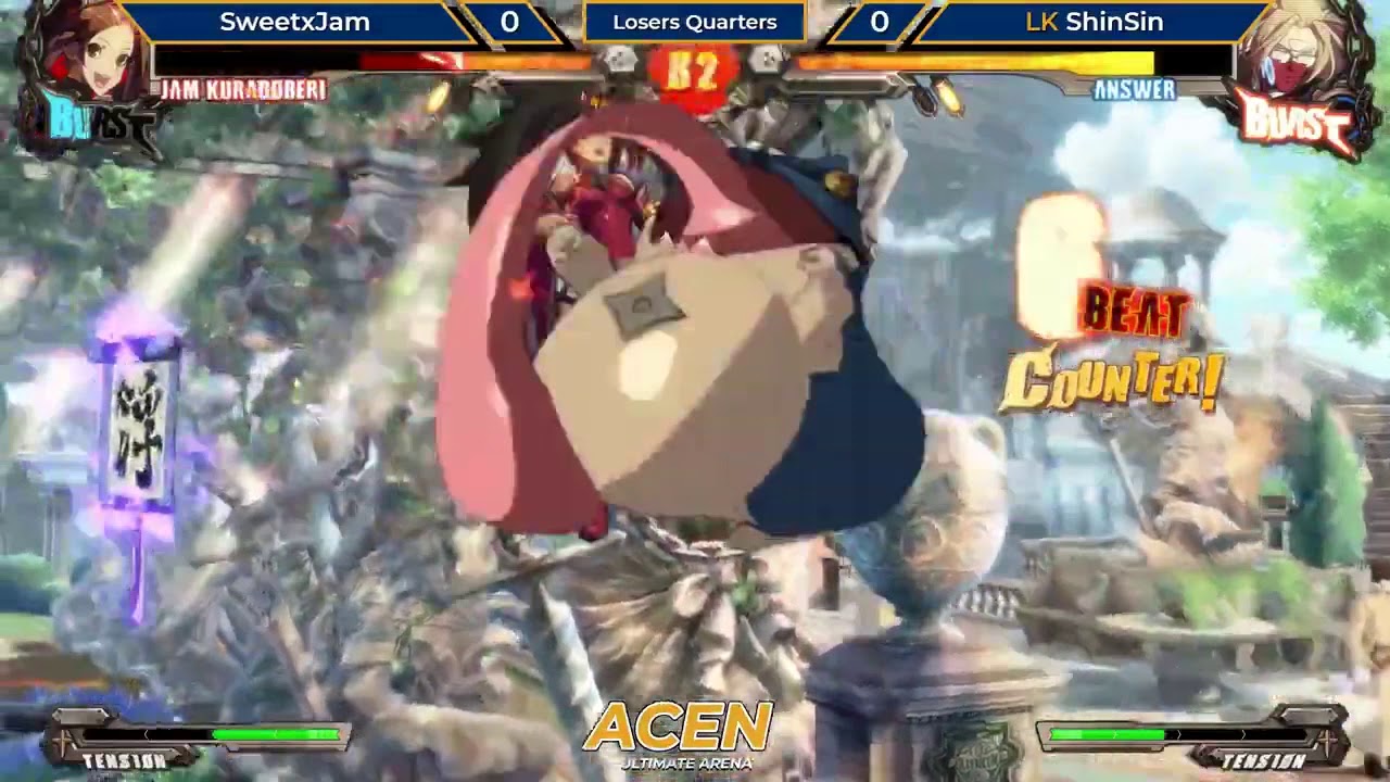 SweetxJam (Jam) VS LK ShinSin (Answer) - ACEN 2019 Guilty Gear Xrd Rev 2 Top 8 Losers