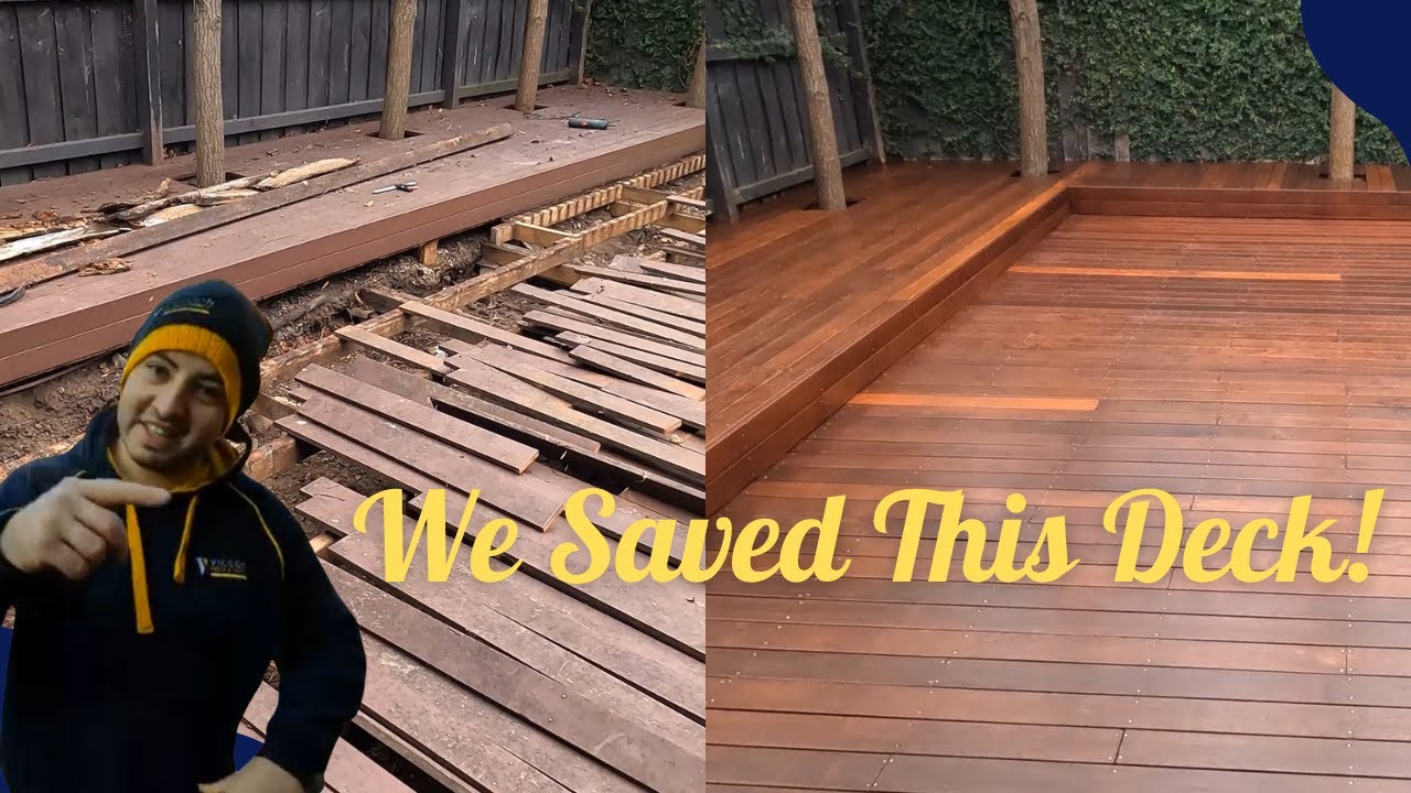This Old Deck Was On The Verge Of Demolition. Watch What Happened Finally!