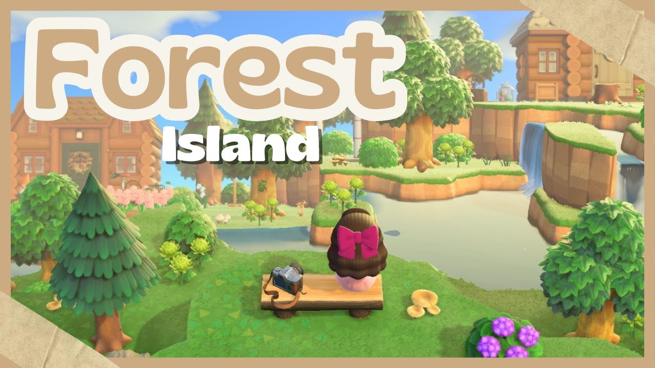 Экскурсия по острову Natural Forestcore | ACNH | Animal Crossing