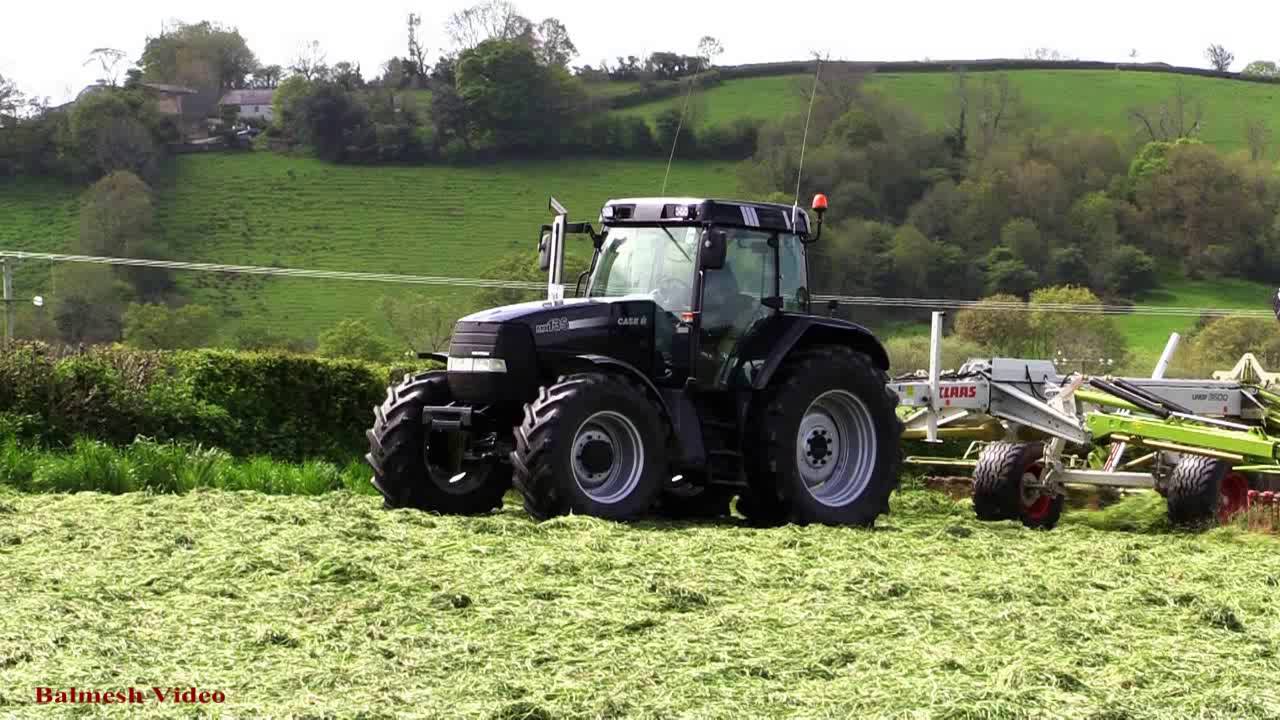 Raking for Silage with 