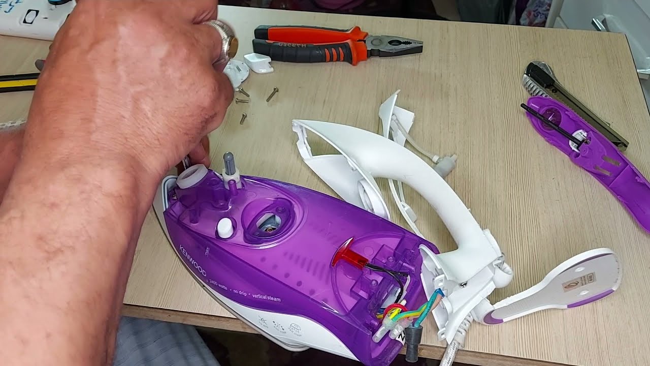 اصلاح مكواة بخار كينوود