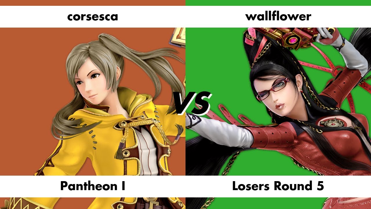 corsesca (Robin) vs wallflower (Bayonetta) - Pantheon I Losers Round 5