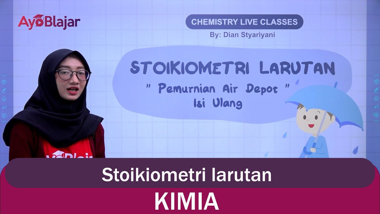 Kimia Kelas 11 - Stoikiometri Larutan