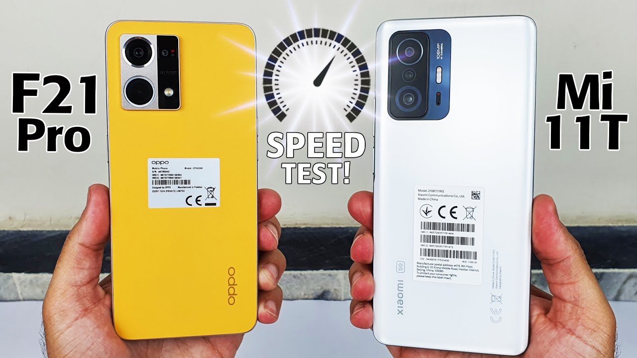 Oppo F21 Pro vs Mi 11T  SPEED TEST | F21 Pro is Worth Buying?