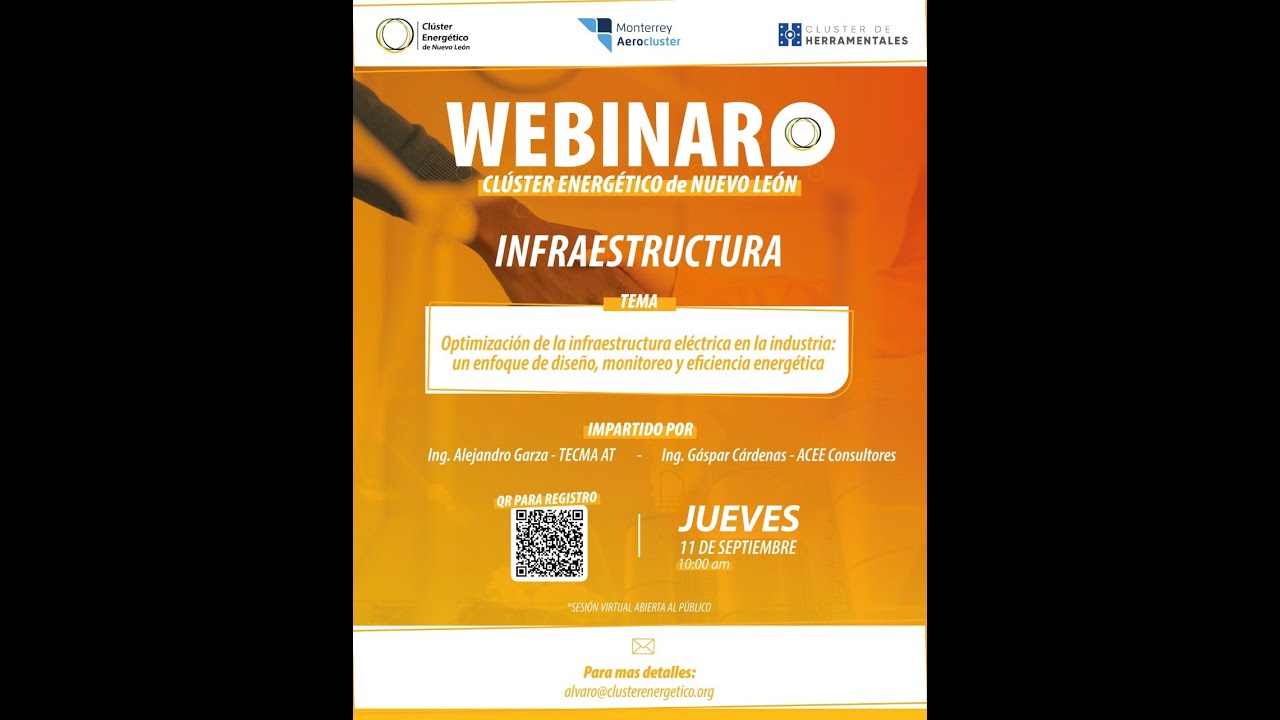 Webinar - Optimización de la infraestructura eléctrica en la Industria